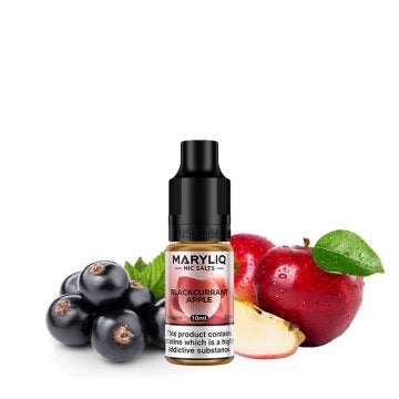 Blackcurrant Apple Nic Salt 10ml - Maryliq