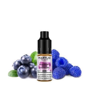Blueberry Sour Raspberry Nic Salt 10ml - Maryliq