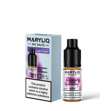 Blueberry Sour Raspberry Nic Salt 10ml - Maryliq