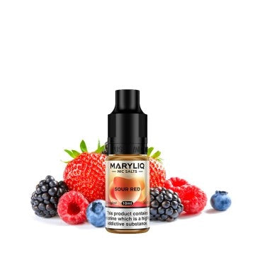 Sour Red Nic Salt 10ml - Maryliq