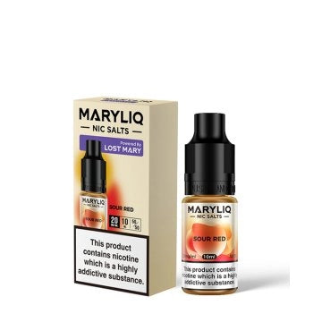 Sour Red Nic Salt 10ml - Maryliq