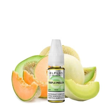 Triple Melon Nic Salt 10ml Elfliq by Elf Bar